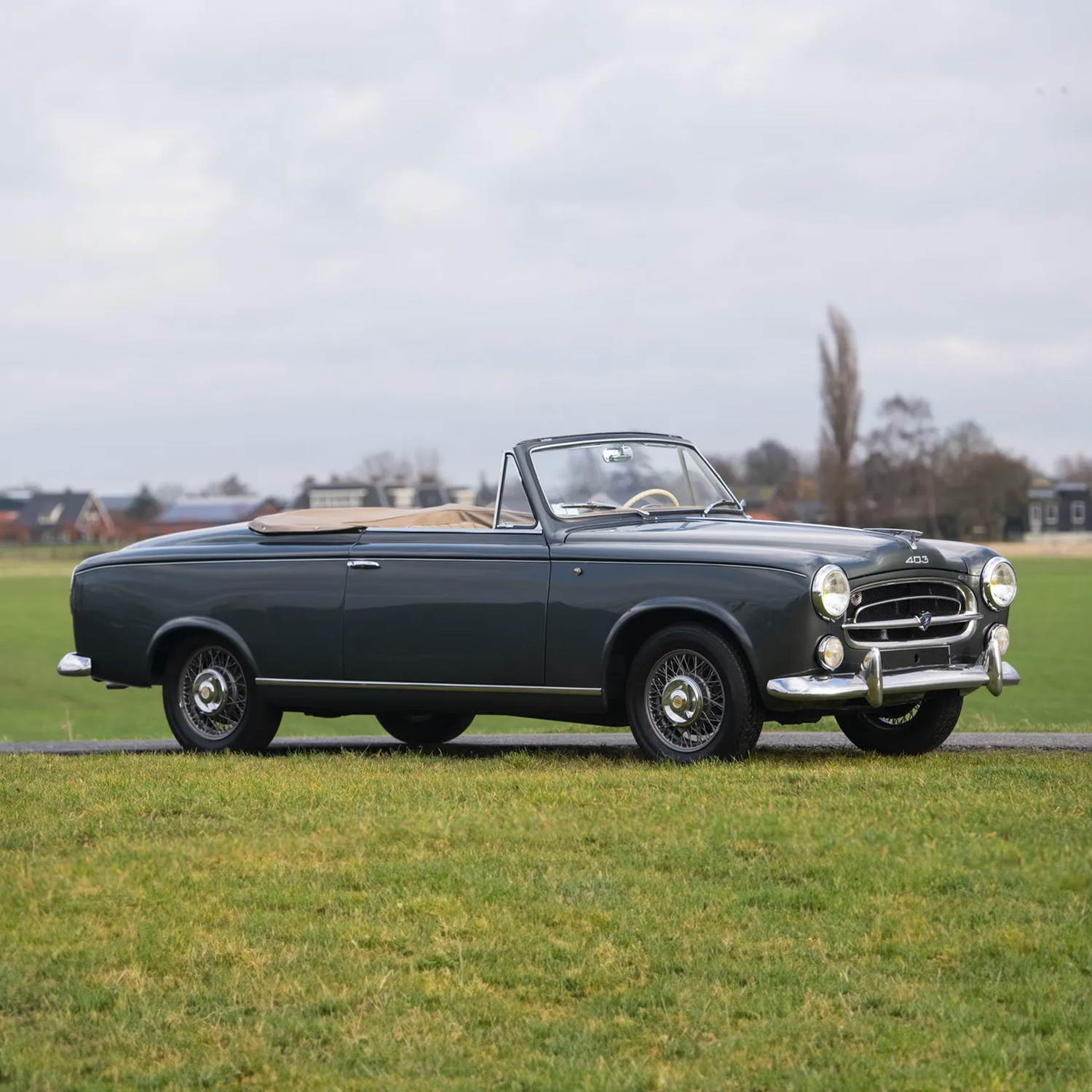 Artcurial "Retromobile" 2020 - Peugeot 403 Cabriolet 1957
