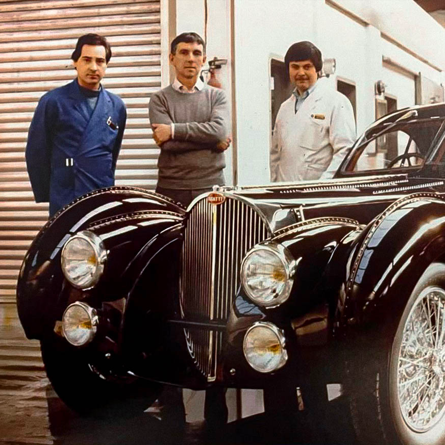 FLASHBACK - Une Bugatti Atlantic chez Lecoq !