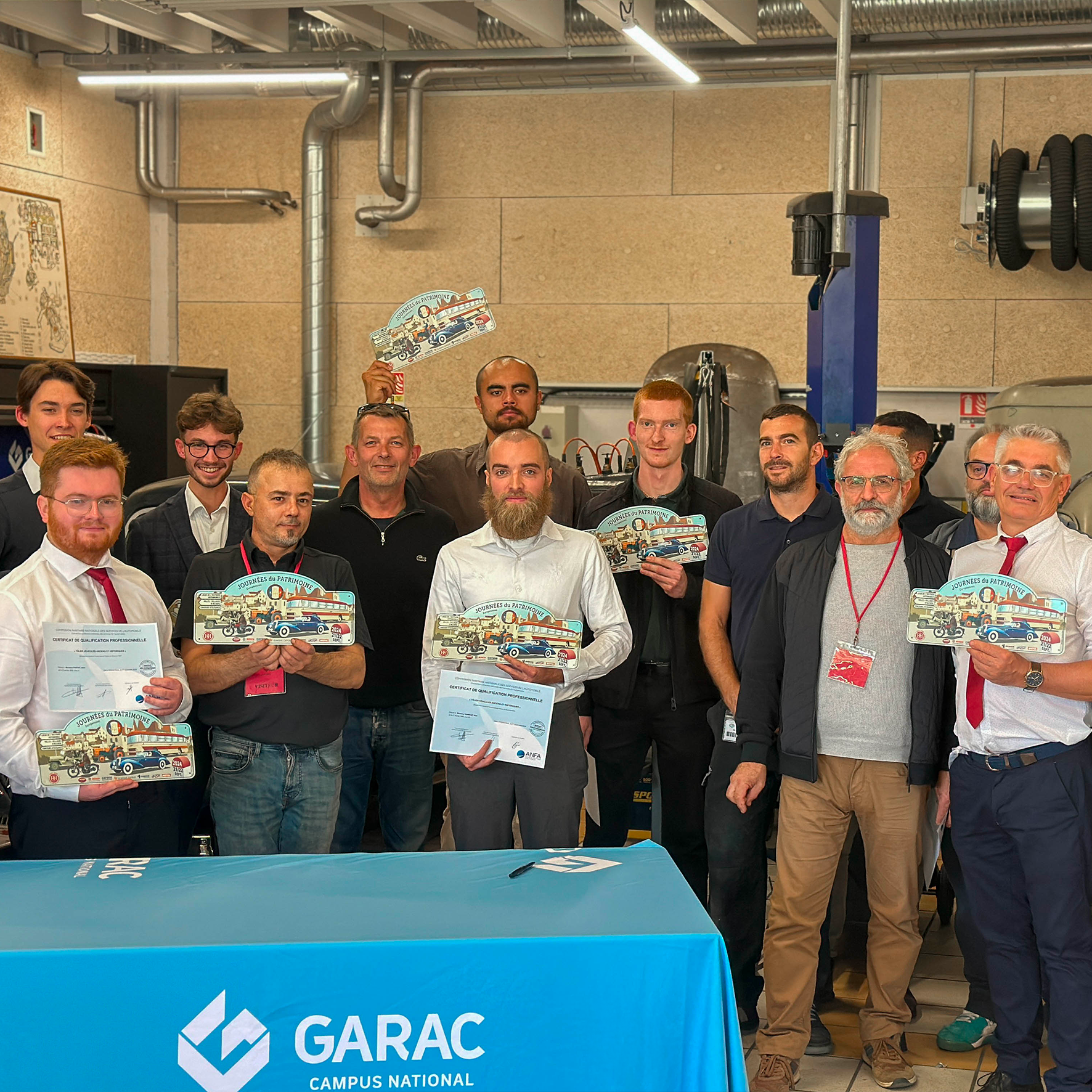 Nos apprentis ont reçu leur diplôme !