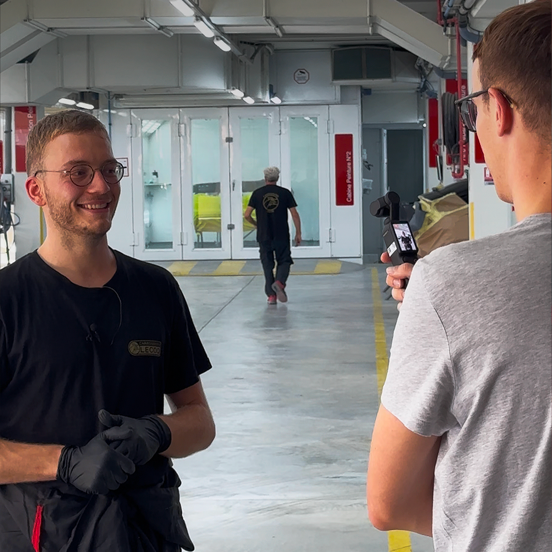 Elan Media is producing a feature on one of our painters!