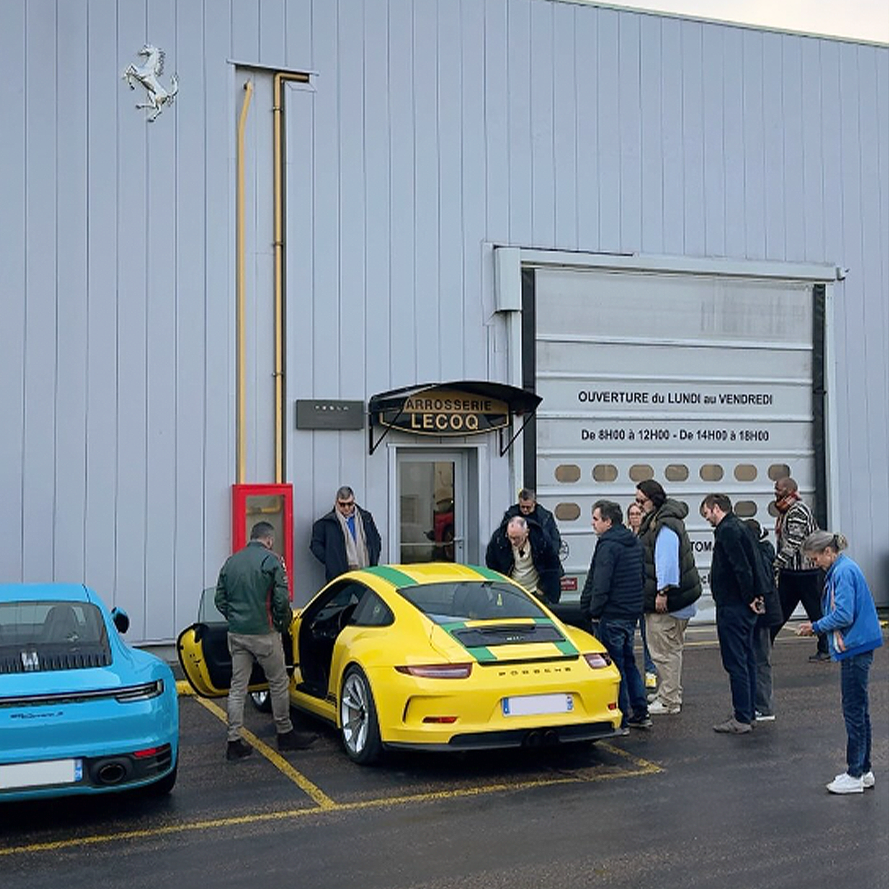 Un club de Supercars chez Lecoq Paris