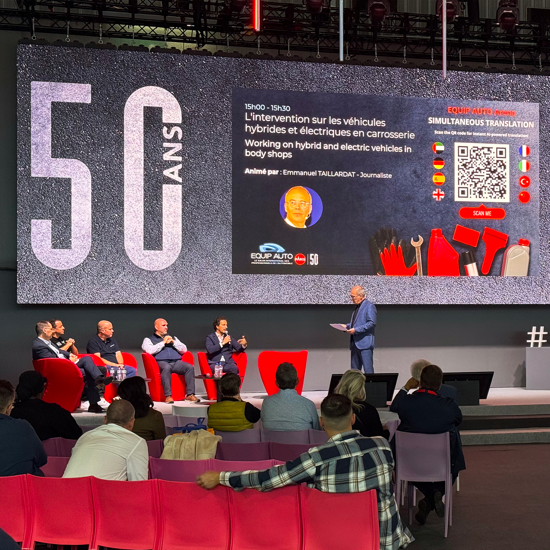 Roundtable at the Equip Auto 2025 exhibition!